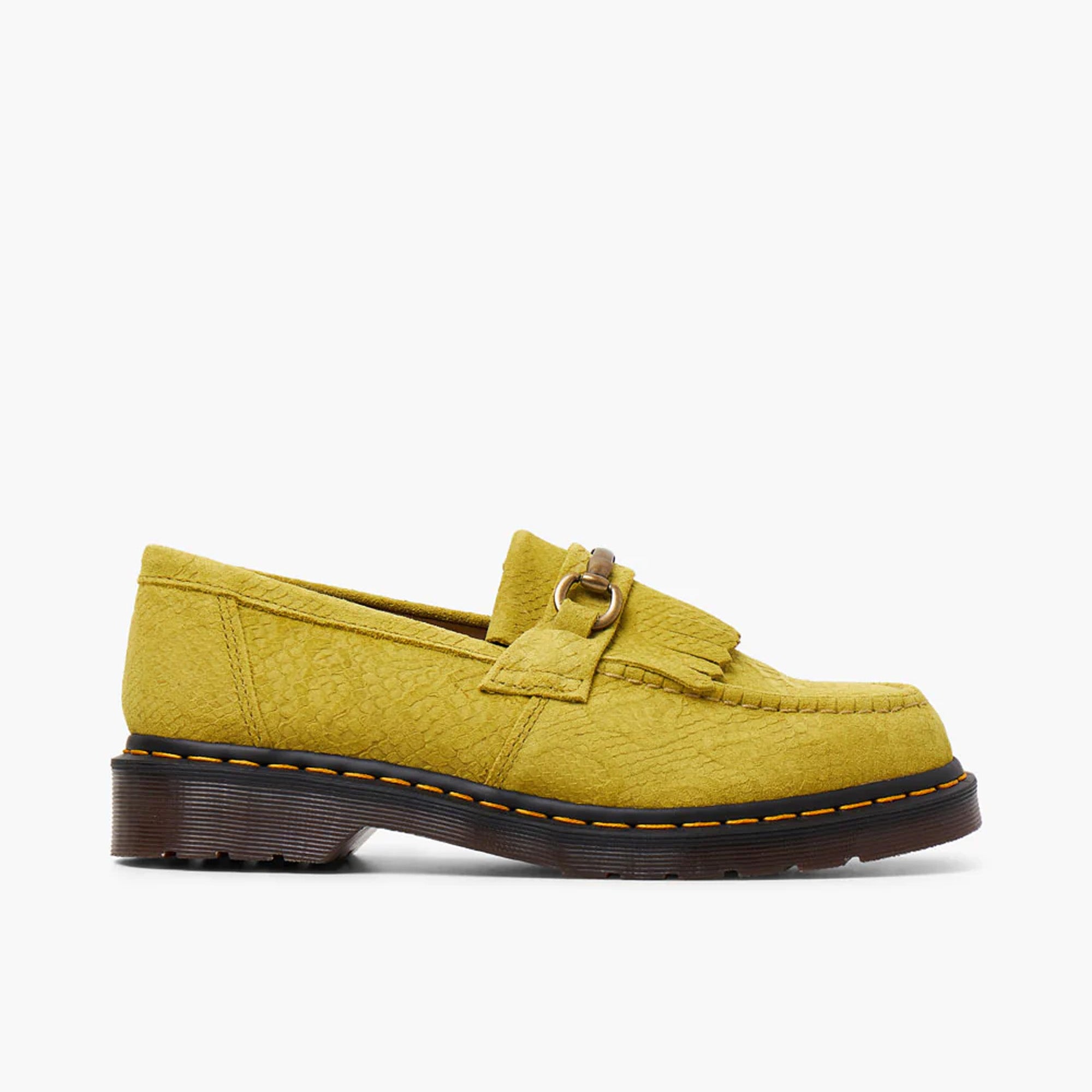 Dr. Martens Adrian Snaffle Loafer / Moss Green - Low Top  1