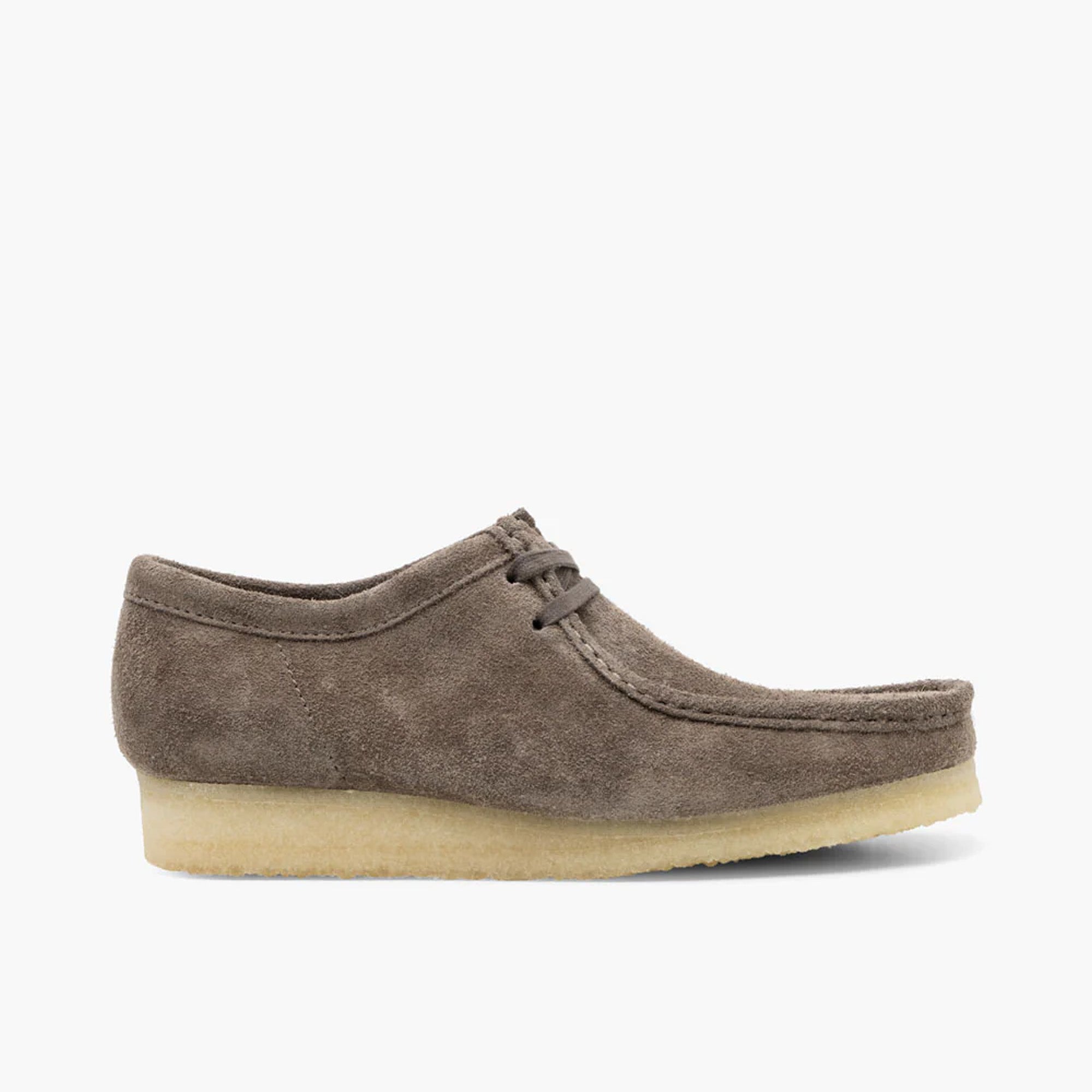 Clarks Originals Wallabee / Dark Grey Suede - Low Top  1