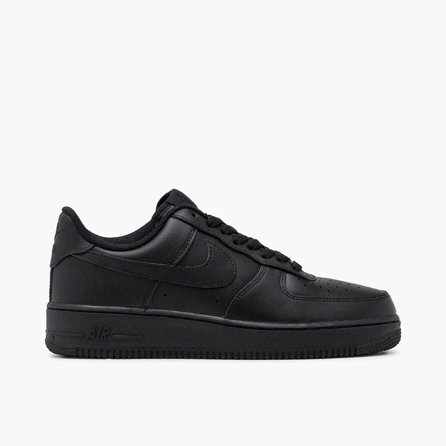 Nike air force swoosh black best sale