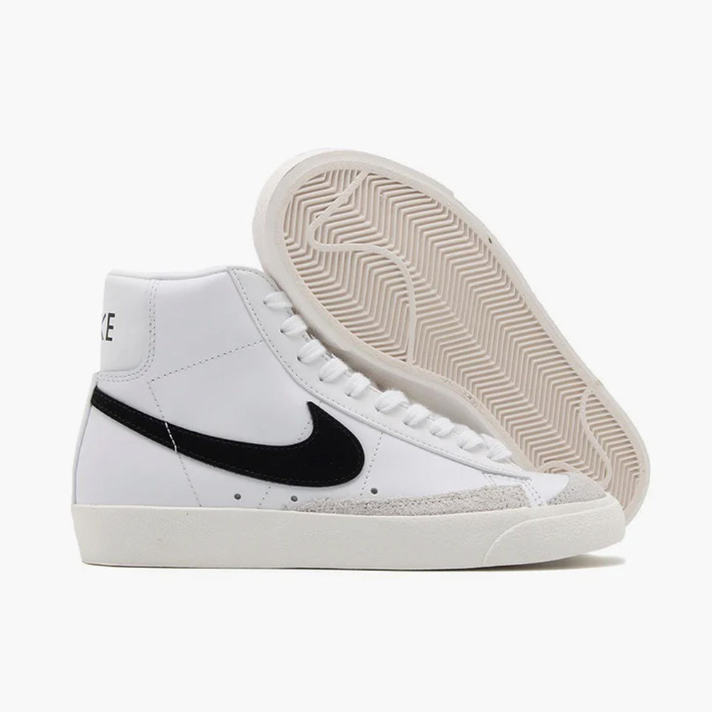 Nike blazer mid 77 black white store