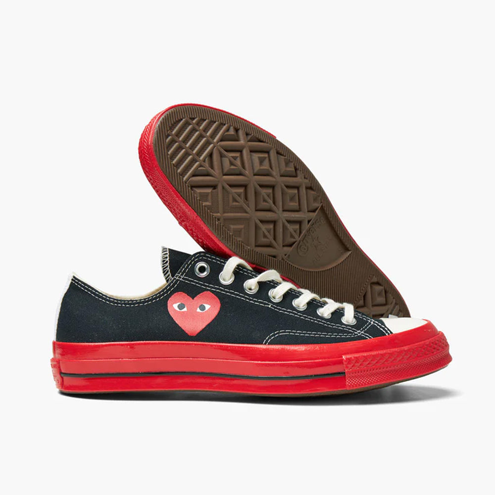 Converse play shop black low