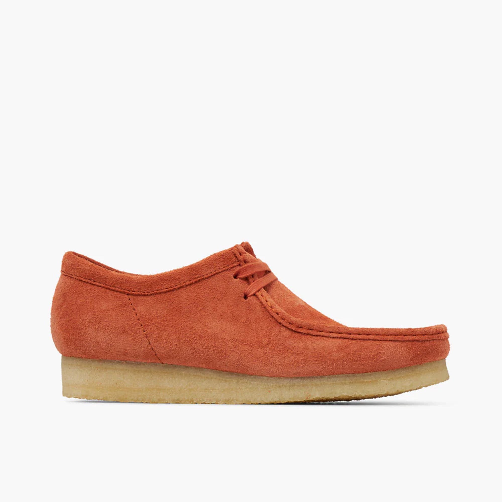 Clarks Originals Wallabee / Suède Orange Brûlé - Low Top  1