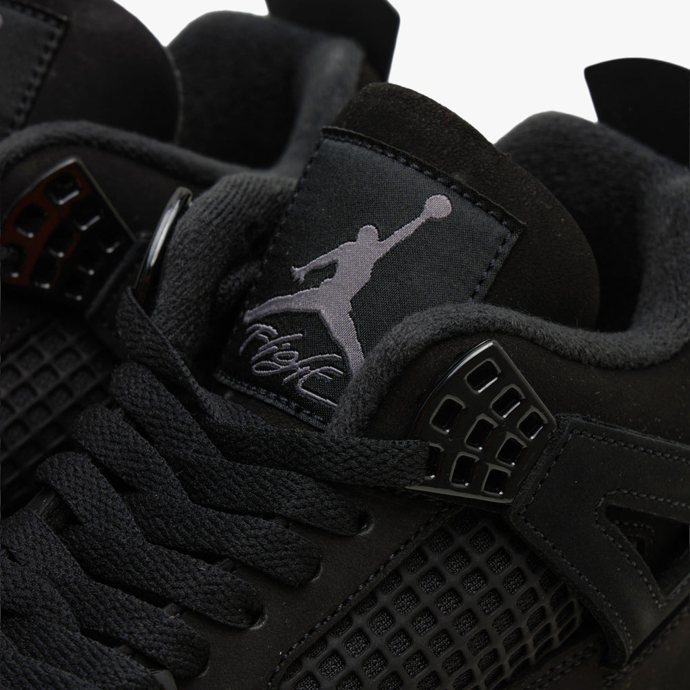 靴 AIR JORDAN 4 RETRO BLACK/BLACK-LT Jordan 4 Retro Black / Black - Lt Graphite – Livestock