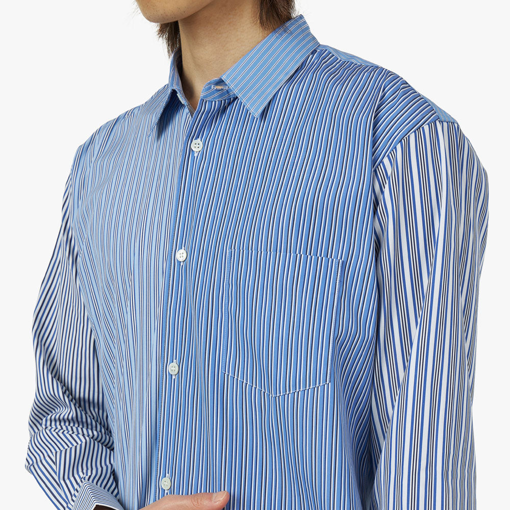 Blue comme des garcons top