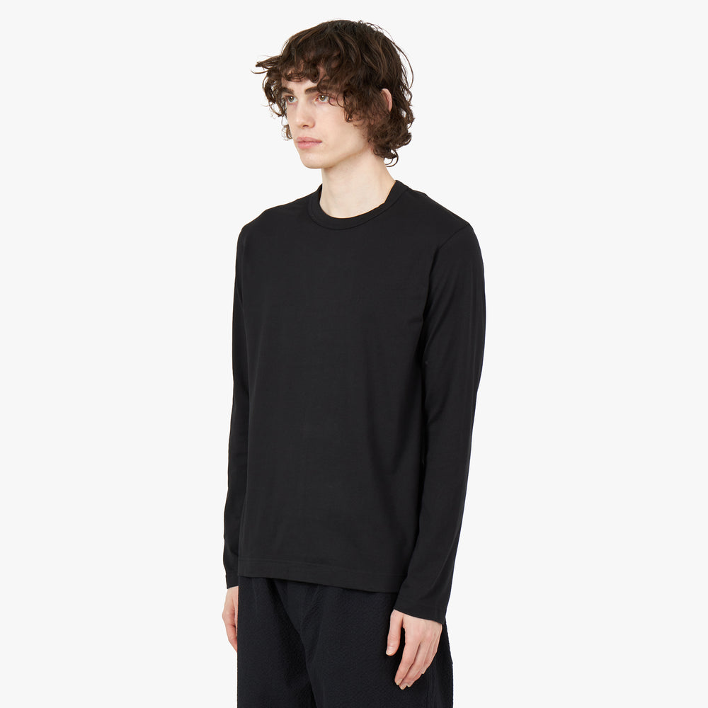 Comme des garcons black long cheap sleeve t shirt