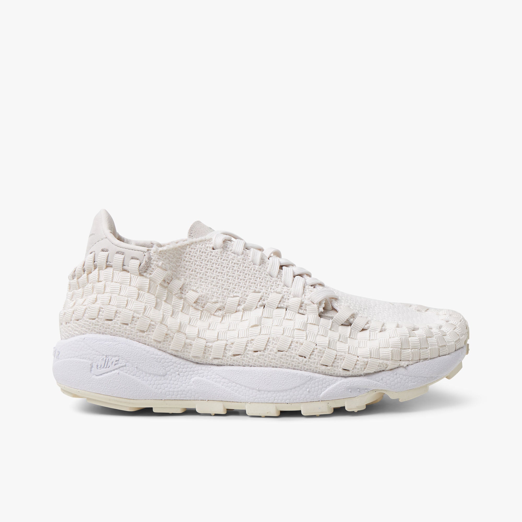 Nike Women's Air Footscape Woven Phantom / Light Bone - White - Low Top  1