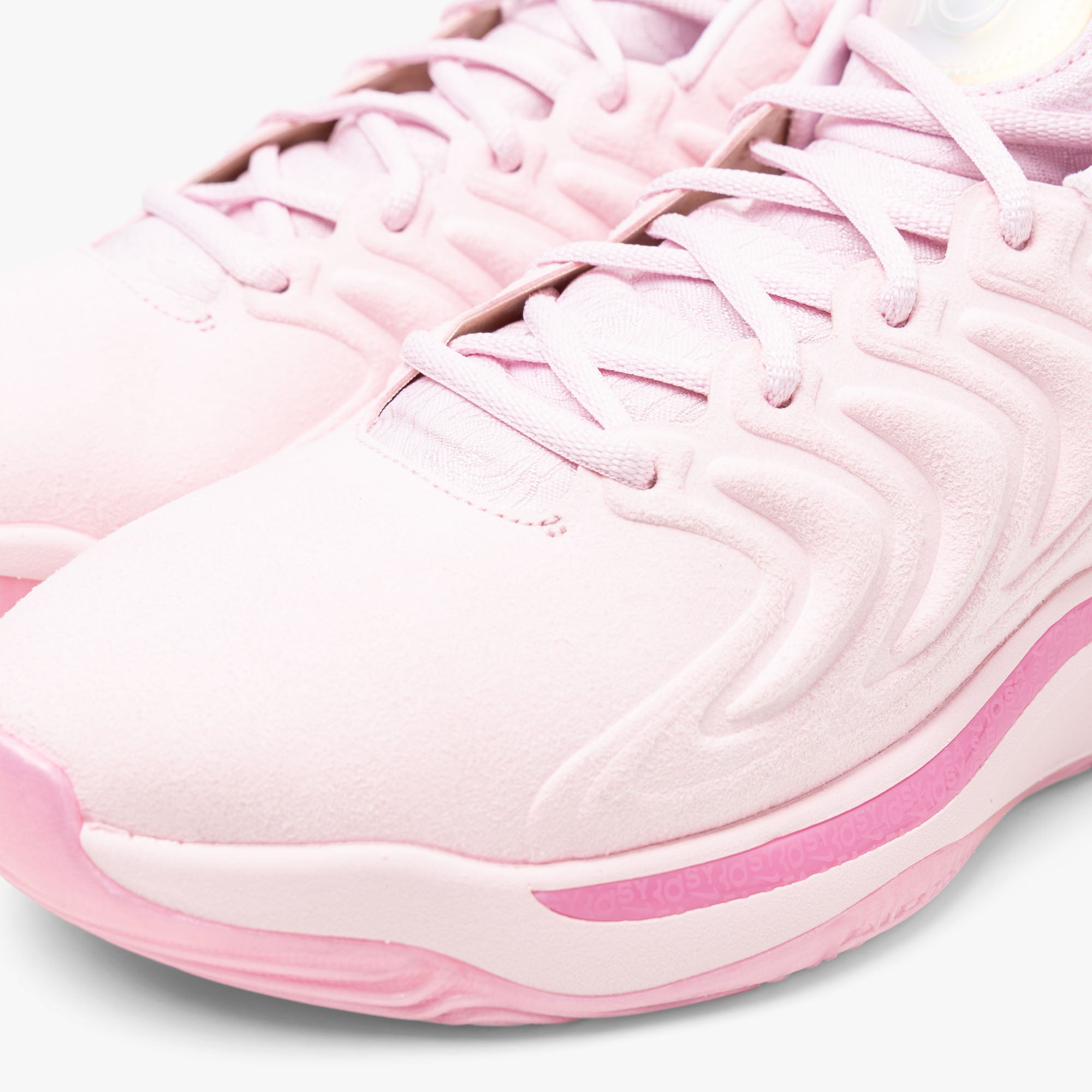 Nike pink foam shoes clearance