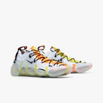 Nike ISPA Link Axis White / Total Orange - Sonic Yellow - Low Top  3