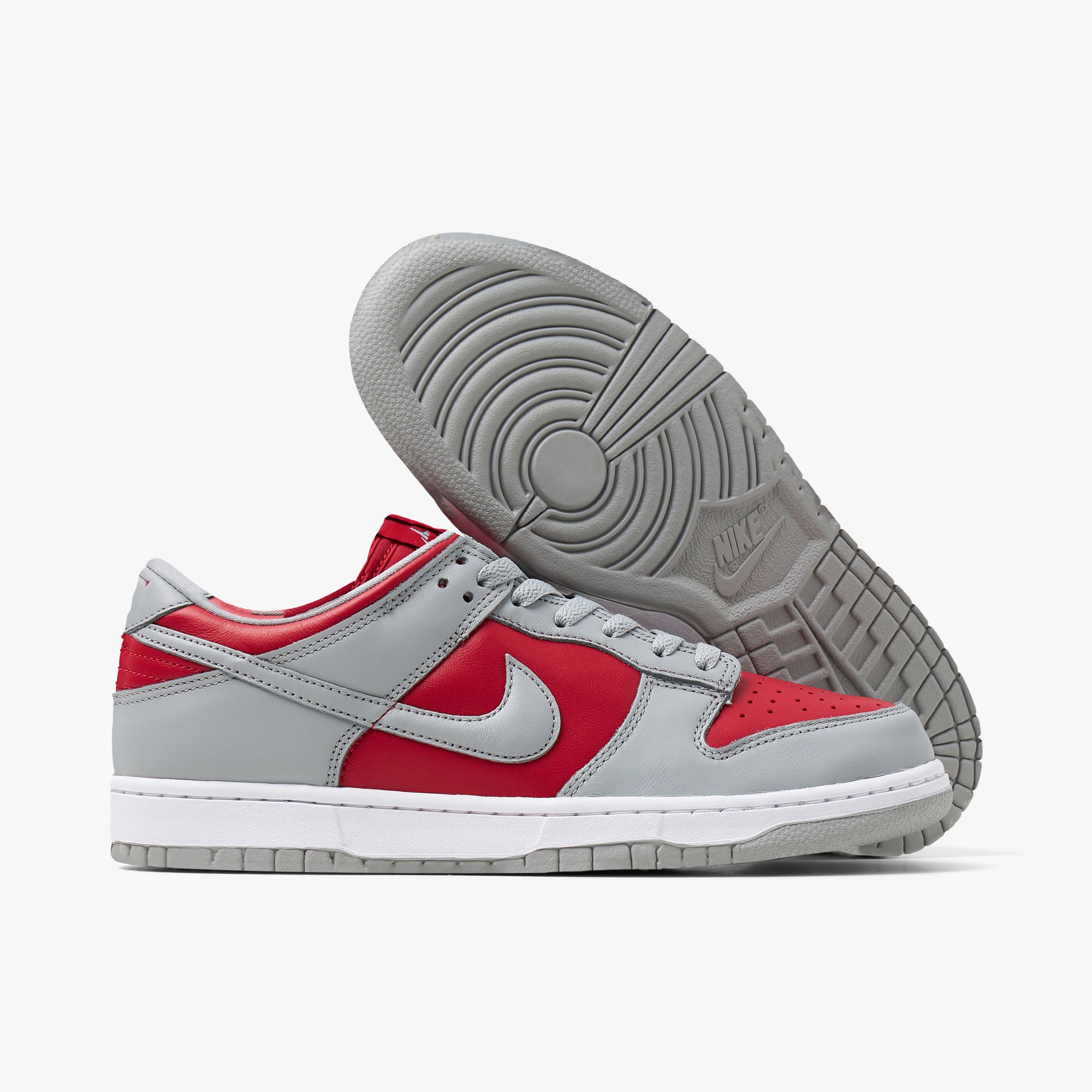 Nike Dunk Low Varsity Red Silver White Livestock