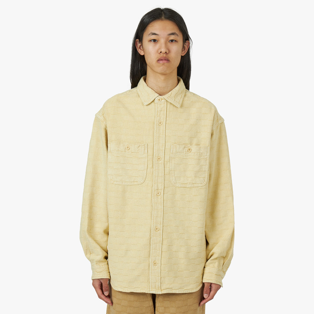 General Admission Checker Overshirt / Light Yellow 1