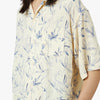 General Admission Print Linen Shirt / Blue 4
