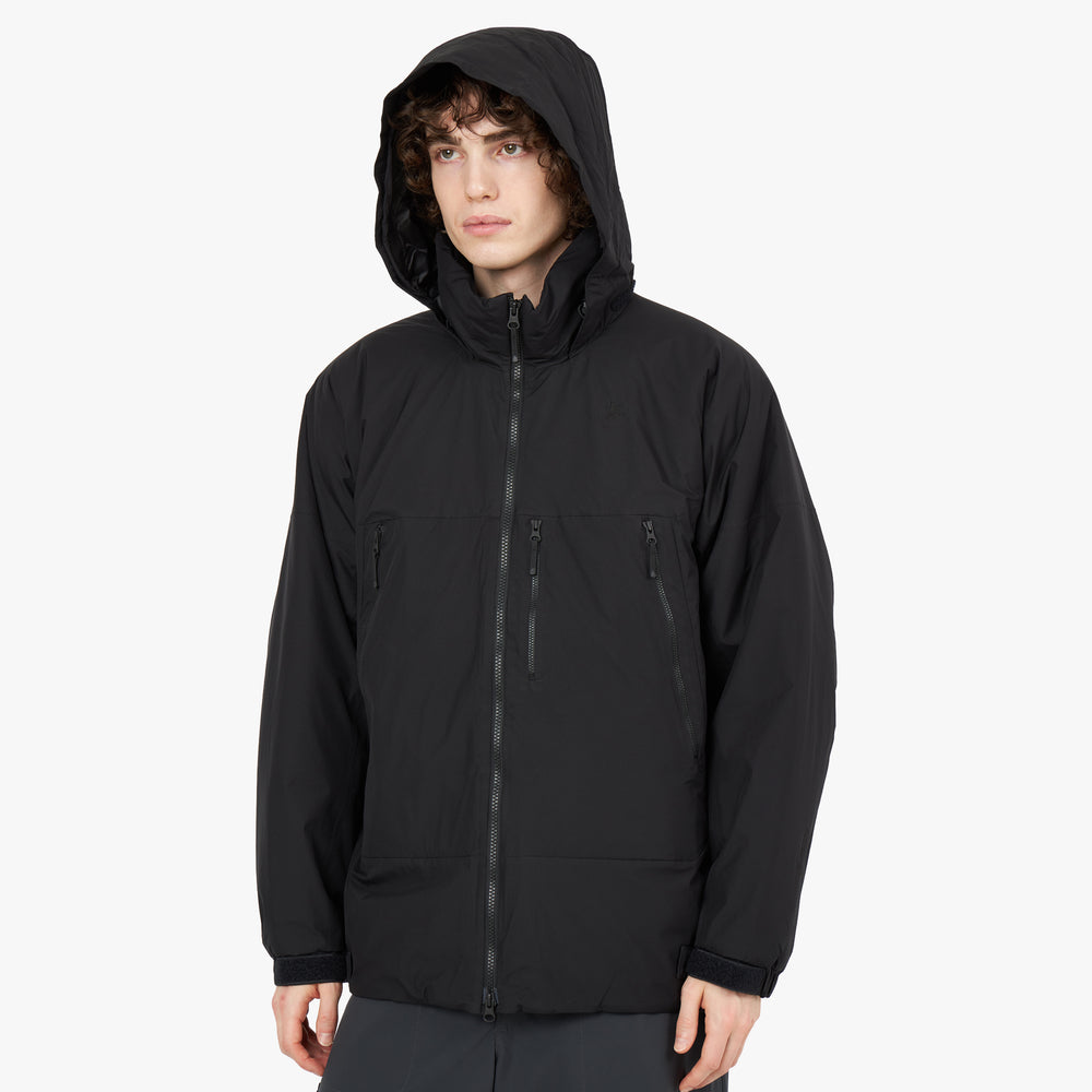 Goldwin GORE TEX Windstopper Puffy Mil Jacket Black