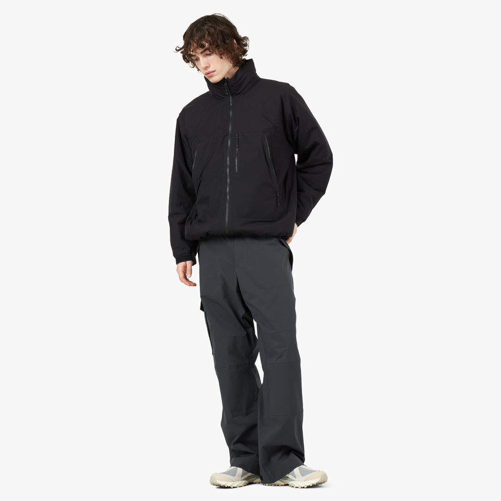 Goldwin GORE TEX Windstopper Puffy Mil Jacket Black Livestock