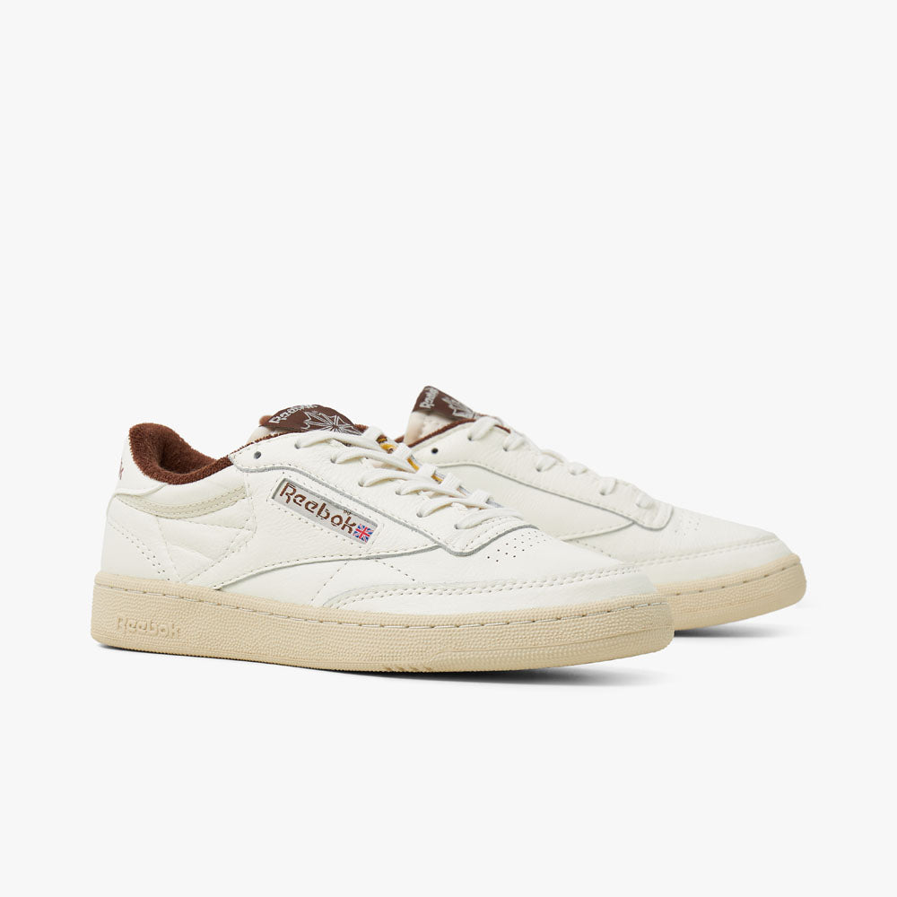 Reebok Club C 85 Vintage Chalk Alabaster Brush Brown Livestock