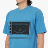 Actual Source Happy Book T-shirt / Blue 4