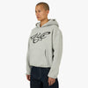 4YE Signature Rhinestone Hoodie Light Heather Grey 2