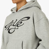 4YE Signature Rhinestone Hoodie Light Heather Grey 4