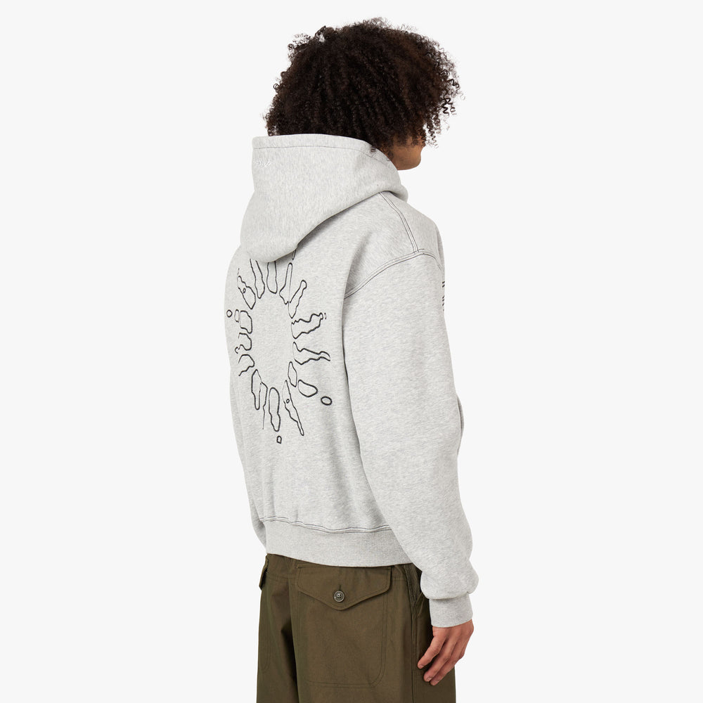 Logo zip hoodie hot sale