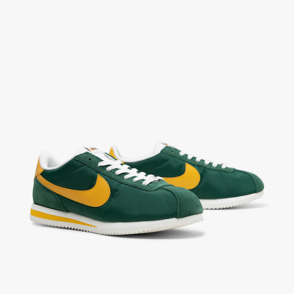 Nike cortez green and orange outlet