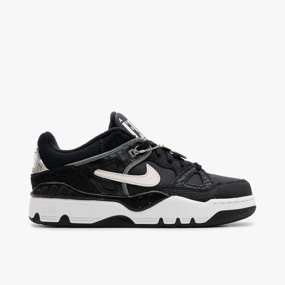 新年の贈り物 3 Force Air NIGO x Nike Low Grey Smoke - White / Black SP スニーカー