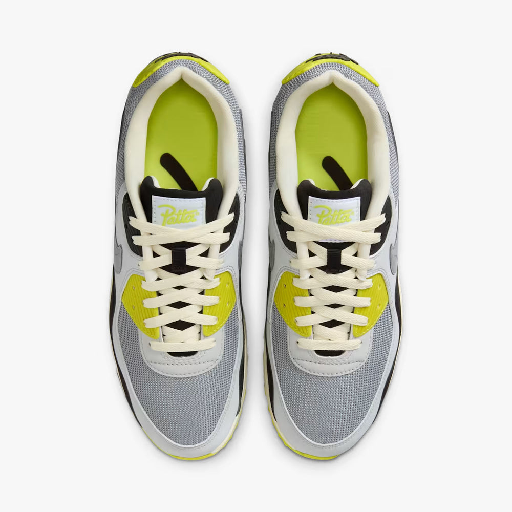 靴 27cm NIKE Patta Air Max90/95 Nike x Patta Air Max 90 SP Particle Grey / Neutral Grey