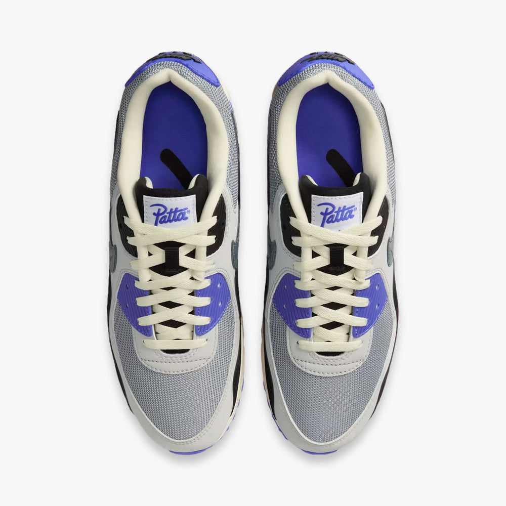 靴 27cm NIKE Patta Air Max90/95 Nike x Patta Air Max 90 SP Particle Grey / Neutral Grey