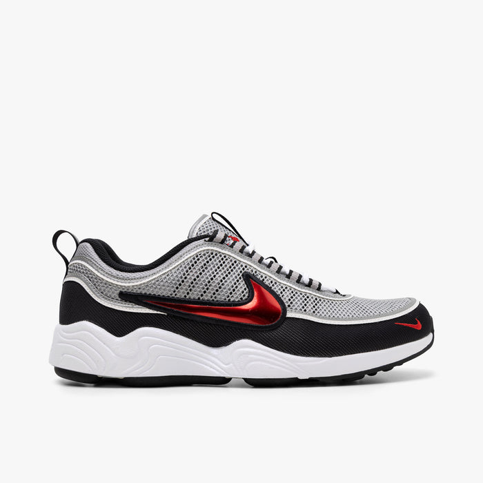 Nike Air Zoom Spiridon SP Metallic Silver / Sport Red - Low Top  1