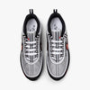 Nike Air Zoom Spiridon SP Metallic Silver / Sport Red - Low Top  5
