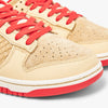 Nike Dunk Low Rétro SE Vanille pâle / Rouge Universitaire - Voile - Low Top  6