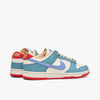 Nike Dunk Low PRM Pale Ivory / Royal Pulse - Denim Turqoise - Low Top  4