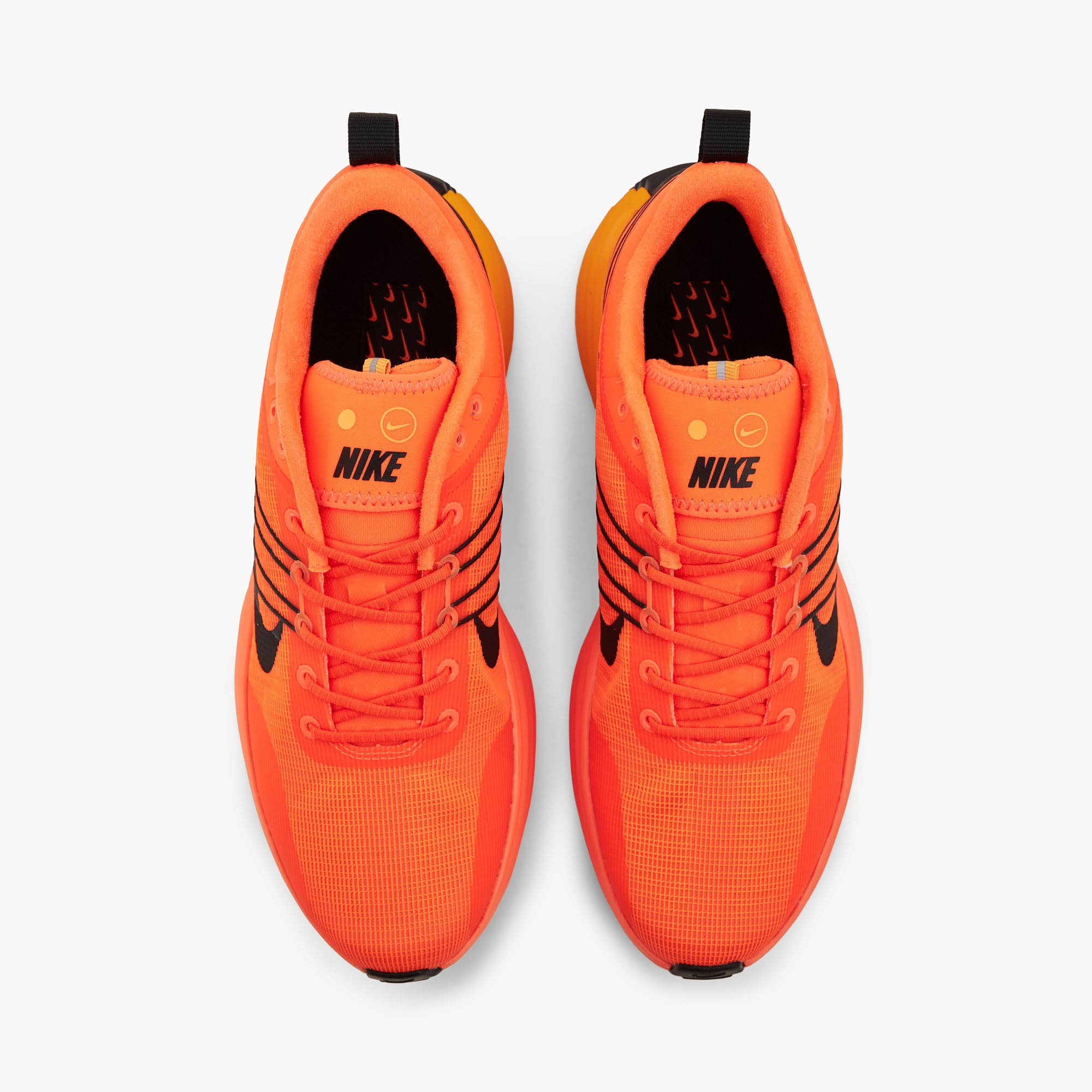 Black orange nike shoes best sale
