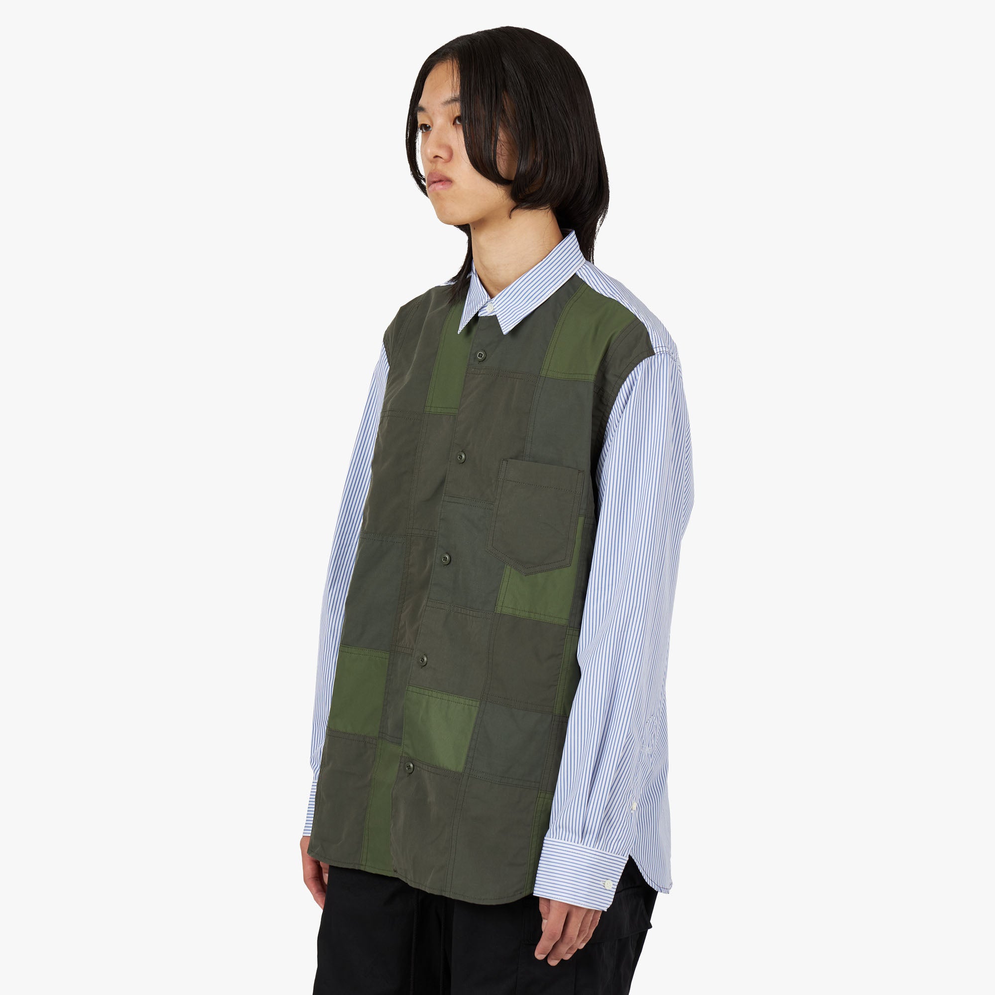 COMME des GARÇONS HOMME Multi Fabric Shirt / Mix – Livestock