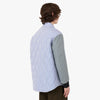 COMME des GARÇONS HOMME Quilted Shirt Jacket White / Blue 3