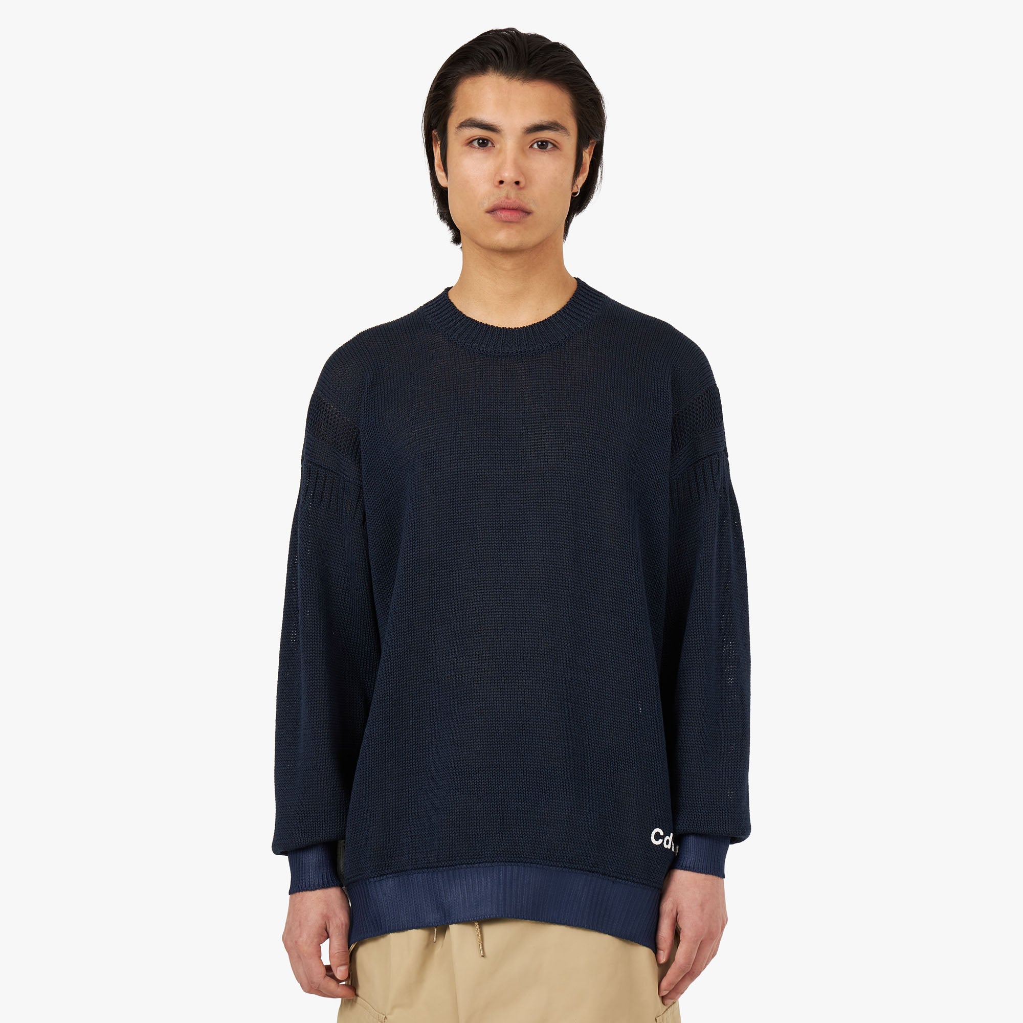 COMME des GARÇONS Homme Gima Jersey / Navy 1