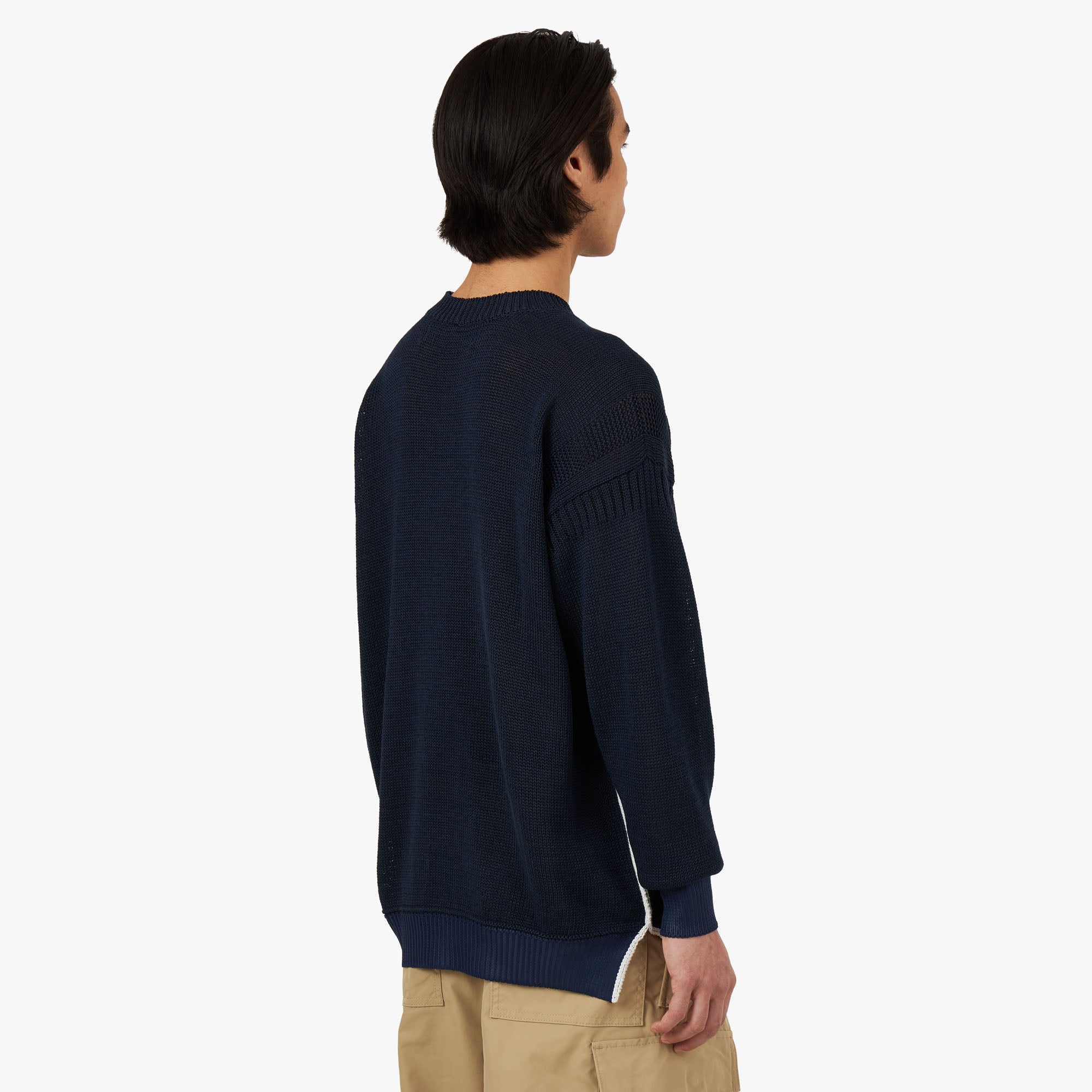 COMME des GARÇONS Homme Gima Jersey / Navy – Livestock COMME des GARÇONS Homme Gima Jersey / Navy – Livestock