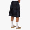 COMME des  GARÇONS Homme Garment Dyed Shorts / Navy Mix 3
