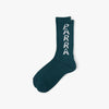 by Parra Hole Logo Crew Socks / Castleton Green 1