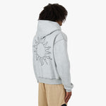 4YE Signature Logo Zip Hoodie Grey / Black 3