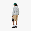 4YE Signature Logo Zip Hoodie Grey / Black 6