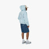 4YE Signature Logo Zip Hoodie Baby Blue / Navy 6
