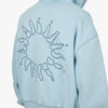 4YE Signature Logo Zip Hoodie Baby Blue / Navy 5