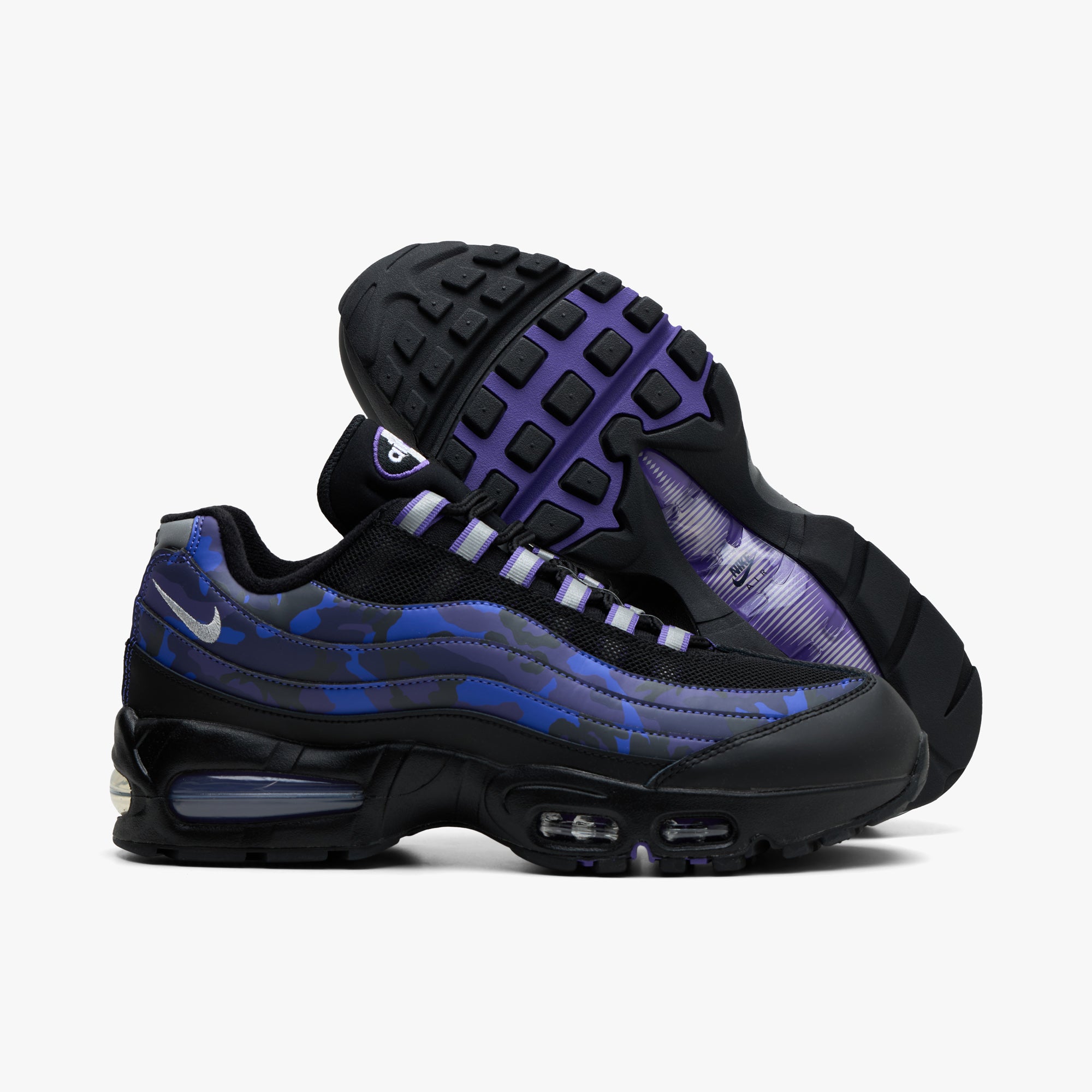 靴 NIKE AIR MAX 95 QS COURT PURPLE Nike Air Max 95 OG Court Purple / Vast Grey - Black – Livestock