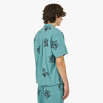Honor The Gift Tobacco Ss Button Up / Teal 3