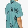 Honor The Gift Tobacco Ss Button Up / Teal 5