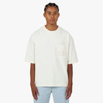 Honor The Gift Embroidered Pocket T-shirt / Bone 1