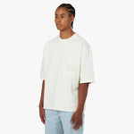 Honor The Gift Embroidered Pocket T-shirt / Bone 2