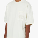 Honor The Gift Embroidered Pocket T-shirt / Bone 4