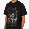 T-shirt Honor The Gift Mystery of Pain / Noir 4