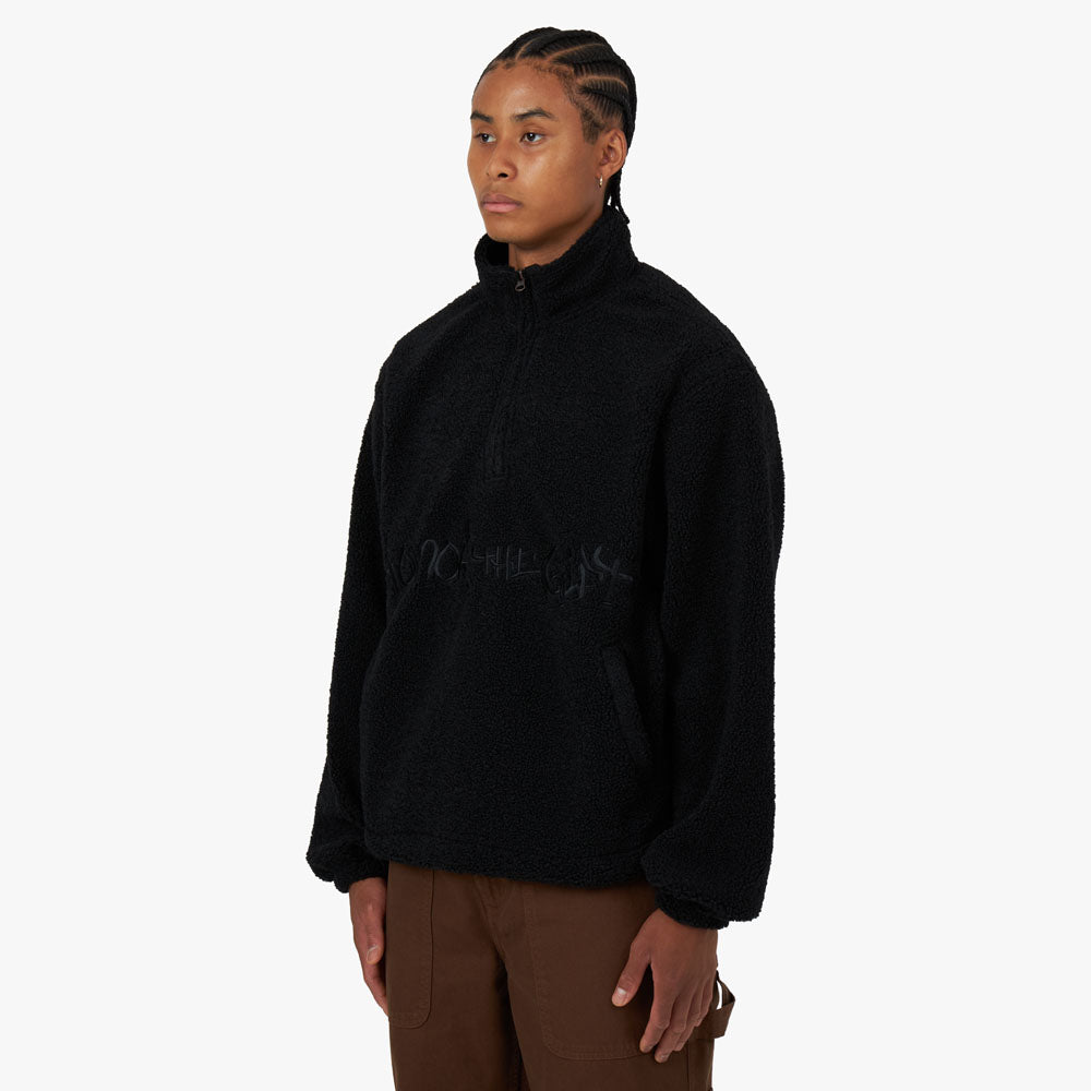 Honor The Gift Script Sherpa Pullover Black Livestock