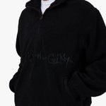 Honor The Gift Script Sherpa Pullover / Black 4